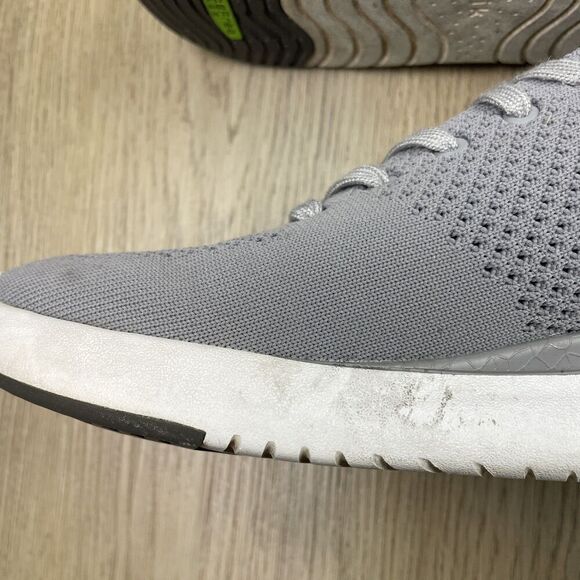 Kizik Shoes Mens 8.5 Gray Lima Handsfree Athletic Sneakers Lightweight Mesh - Picture 10 of 14